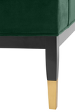 Green Tufted Cube Chair | Eichholtz Castelle