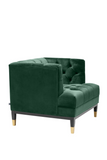 Green Tufted Cube Chair | Eichholtz Castelle