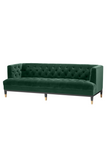 Green Velvet Tufted Sofa | Eichholtz Castelle