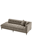 Greige Biscuit-Tufted Lounge Sofa | Eichholtz Sienna