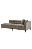 Greige Biscuit-Tufted Lounge Sofa | Eichholtz Sienna