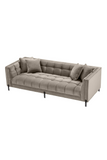 Greige Biscuit-Tufted Sofa | Eichholtz Sienna