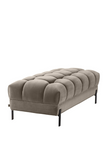 Greige Tufted Upholstered Bench | Eichholtz Sienna