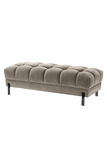 Greige Tufted Upholstered Bench | Eichholtz Sienna