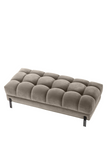 Greige Tufted Upholstered Bench | Eichholtz Sienna