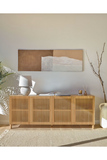 Oak Wood Batten Sideboard | La Forma Beyla