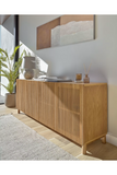 Oak Wood Batten Sideboard | La Forma Beyla