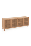 Oak Wood Batten Sideboard | La Forma Beyla