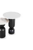 White Marble Side Table set of 2 | Liang & Eimil Babel