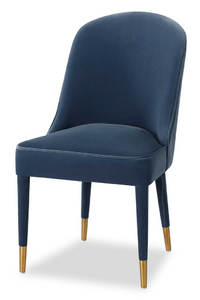 Cobalt Blue Velvet Dining Chair | Liang & Eimil Viva