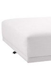 Upholstered Avalon White Ottoman | Eichholtz Endless