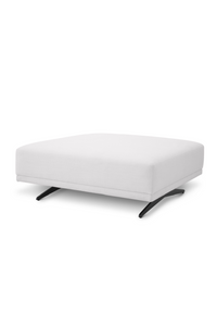 Upholstered Avalon White Ottoman | Eichholtz Endless