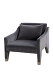 Velvet Upholstered Occasional Chair | Andrew Martin Lyndon