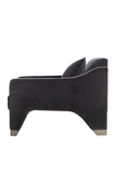 Velvet Upholstered Occasional Chair | Andrew Martin Lyndon