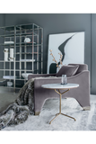 Velvet Upholstered Occasional Chair | Andrew Martin Lyndon