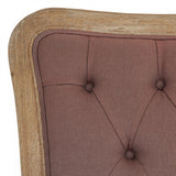 Maison Tufted Headboard (King, Warm Sienna Linen)