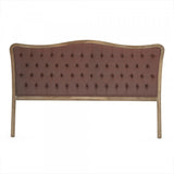 Maison Tufted Headboard (King, Warm Sienna Linen)