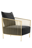 Black Velvet Wire Chair | Eichholtz Knox