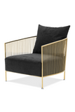 Black Velvet Wire Chair | Eichholtz Knox