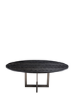 Oval Charcoal Dining Table | Eichholtz Melchior