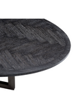 Oval Charcoal Dining Table | Eichholtz Melchior