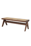 Brown Rattan Bench | Eichholtz Arnaud