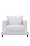 White Cube Accent Chair | Eichholtz Burbury