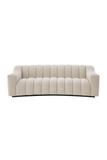 Bouclé Cream 3-Seater Sofa S | Eichholtz Kelly