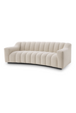 Bouclé Cream 3-Seater Sofa S | Eichholtz Kelly