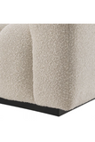 Bouclé Cream 3-Seater Sofa S | Eichholtz Kelly