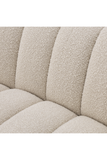 Bouclé Cream 3-Seater Sofa S | Eichholtz Kelly