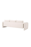 Cream Bouclé Modern Sofa | Eichholtz Tondo