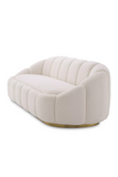 Cream Bouclé Upholstered Sofa | Eichholtz Inger