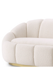 Cream Bouclé Upholstered Sofa | Eichholtz Inger