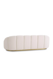 Cream Bouclé Upholstered Sofa | Eichholtz Inger