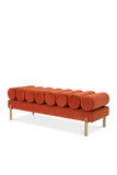 Velvet Art Deco Bench | Eichholtz Oxley