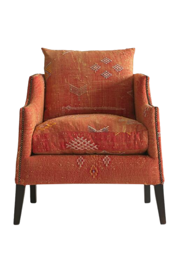 Upholstered Classic Accent Armchair | Andrew Martin Regal