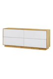 White Concrete Oak Dresser | Andrew Martin Sands