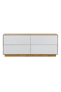 White Concrete Oak Dresser | Andrew Martin Sands