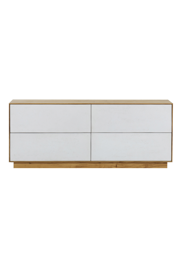 White Concrete Oak Dresser | Andrew Martin Sands