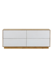 White Concrete Oak Dresser | Andrew Martin Sands