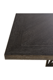 Dark Chocolate Oak Round Dining Table L | Andrew Martin Emerson