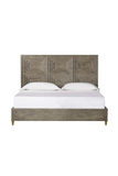 Layered Frame Oak King Bed | Andrew Martin Claiborne