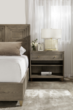 Layered Frame Oak King Bed | Andrew Martin Claiborne