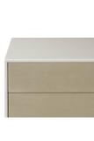 Ivory Shagreen Eight Drawer Dresser | Andrew Martin Alice