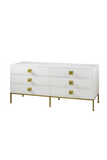 White Contemporary Dresser | Andrew Martin Formal