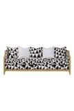 Geometric Upholstered Contemporary Sofa | Andrew Martin Henry