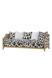 Geometric Upholstered Contemporary Sofa | Andrew Martin Henry