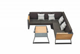 Avant "L" Shape Sectional Set with Coffee Table